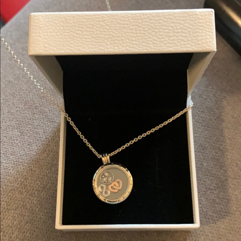 Pandora charm necklace